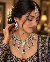 Ornate Cascading Pendant Jewellery Set