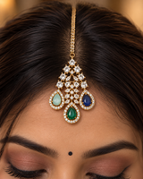 Floral Fringe Bridal-Style Jewellery Set