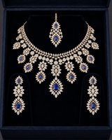 Ornate Cascading Pendant Jewellery Set